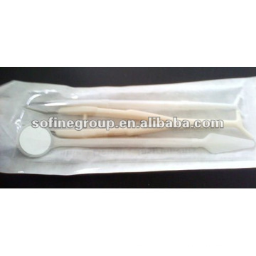 Kits de cuidados dentários, instrumento odontológico descartável com CE e ISO